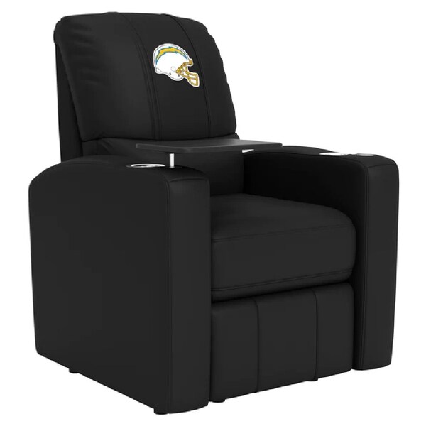 Dreamseat Stealth Power Plus Recliner with Los Angeles Chargers Helmet Logo XZ520823901CDSMHTUSBBLK-PSNFL20077 - main